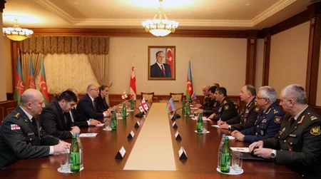 Azerbaijani and Georgian defence ministries ink cooperation plan for 2017