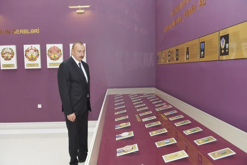 President Ilham Aliyev inaugurates Flag Museum in Bilasuvar