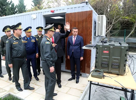 Minister: Use of the Azerbaijani satellite by the Army increases our military capabilities - VIDEO