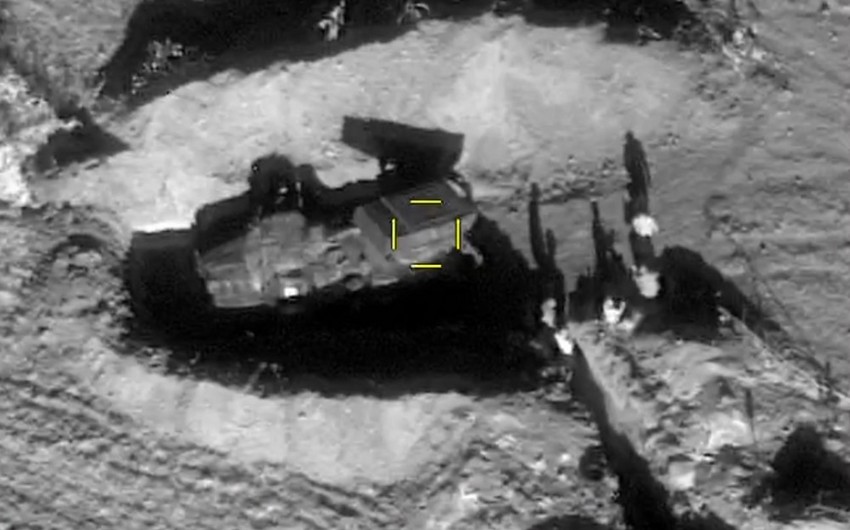 Enemy's firing points, command post destroyed