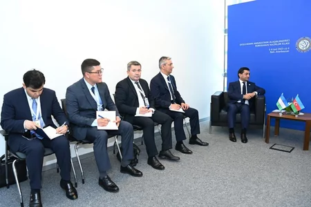 Bakıda Azərbaycan və Özbəkistan XİN başçılarının görüşü olub