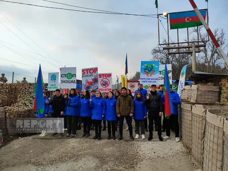 Xankəndi-Laçın yolunda ekofəallar 82 gündür yüksək fəallıq nümayiş etdirirlər