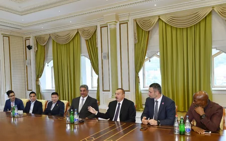 President Ilham Aliyev receives participants of 55th Convention of World Boxing Council