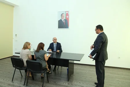 ​İqtisadiyyat naziri Sabirabadda üç rayonun vətəndaşları ilə görüşüb