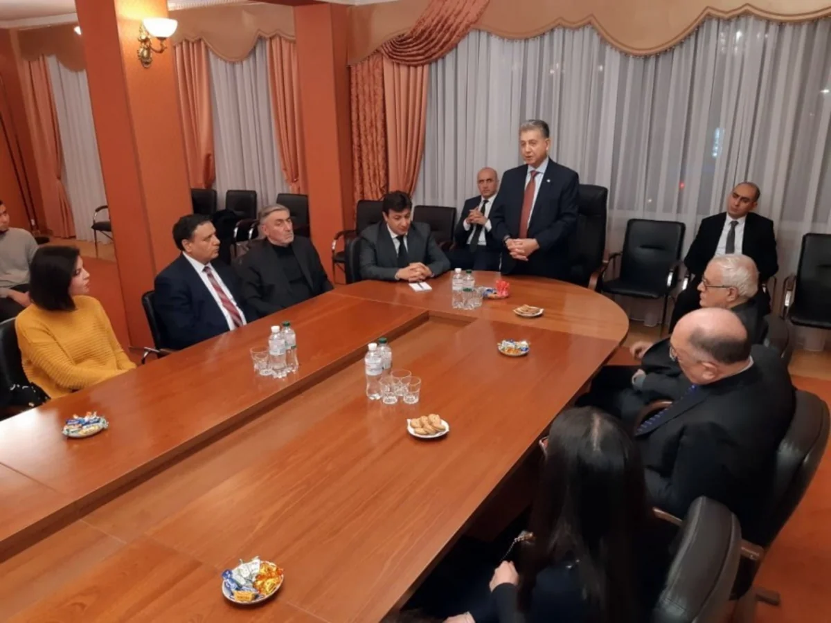 AMEA prezidenti Kiyevdə səfərdədir