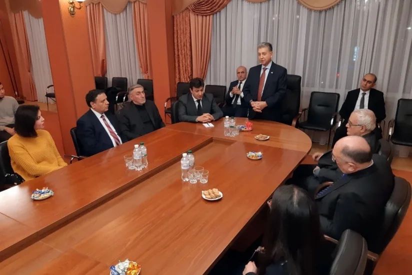 AMEA prezidenti Kiyevdə səfərdədir