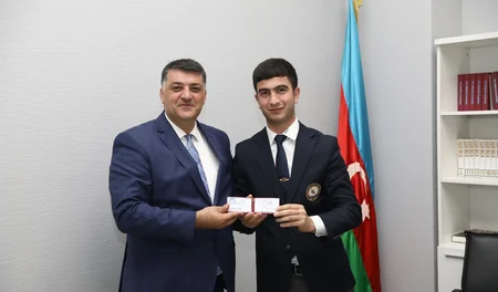 Gənc cüdo hakimlərinə dərəcə kitabçaları təqdim olunub
