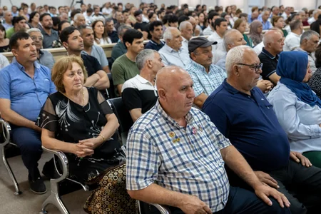 Individuals injured during attacks by Armenian armed forces, tortured in captivity, and mine victims testify in court
