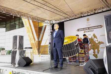 Şəmkirdə KOB Fest sərgi-satış yarmarkası keçirilib
