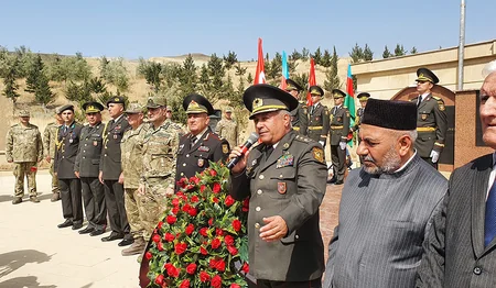 Acıdərə Türk şəhidliyinə yürüş keçirilib