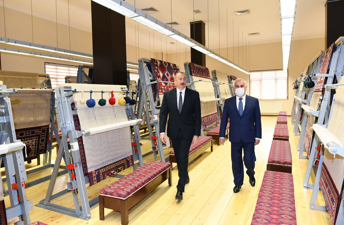Ilham Aliyev attends inauguration of Nakhchivan branch of “Azerkhalcha” OJSC