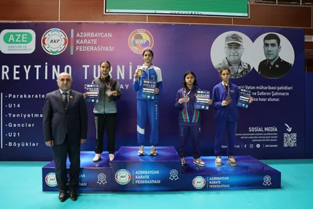 Bakıda şəhidlərin xatirəsinə həsr olunmuş karate üzrə reytinq turniri keçirilib