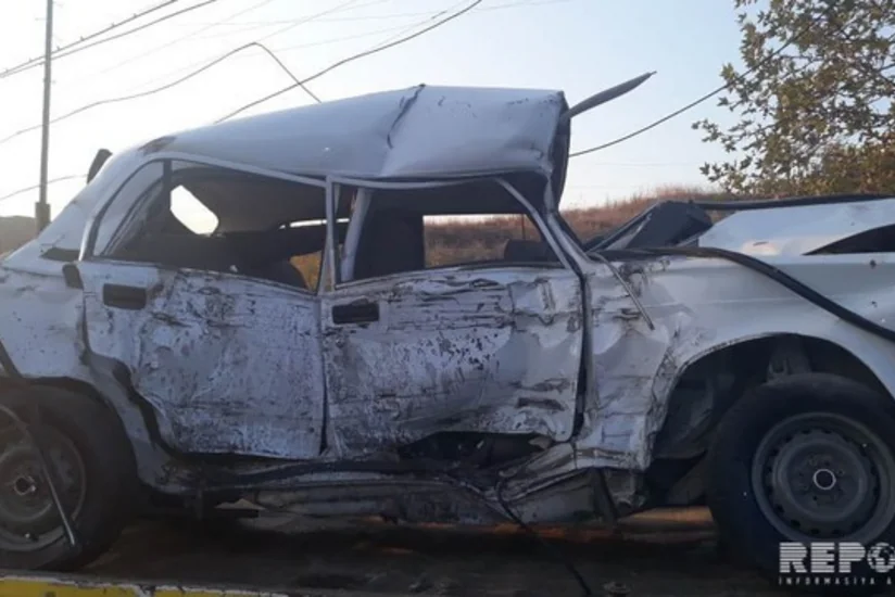 Salyanda yol qəzası olub, xəsarət alan var