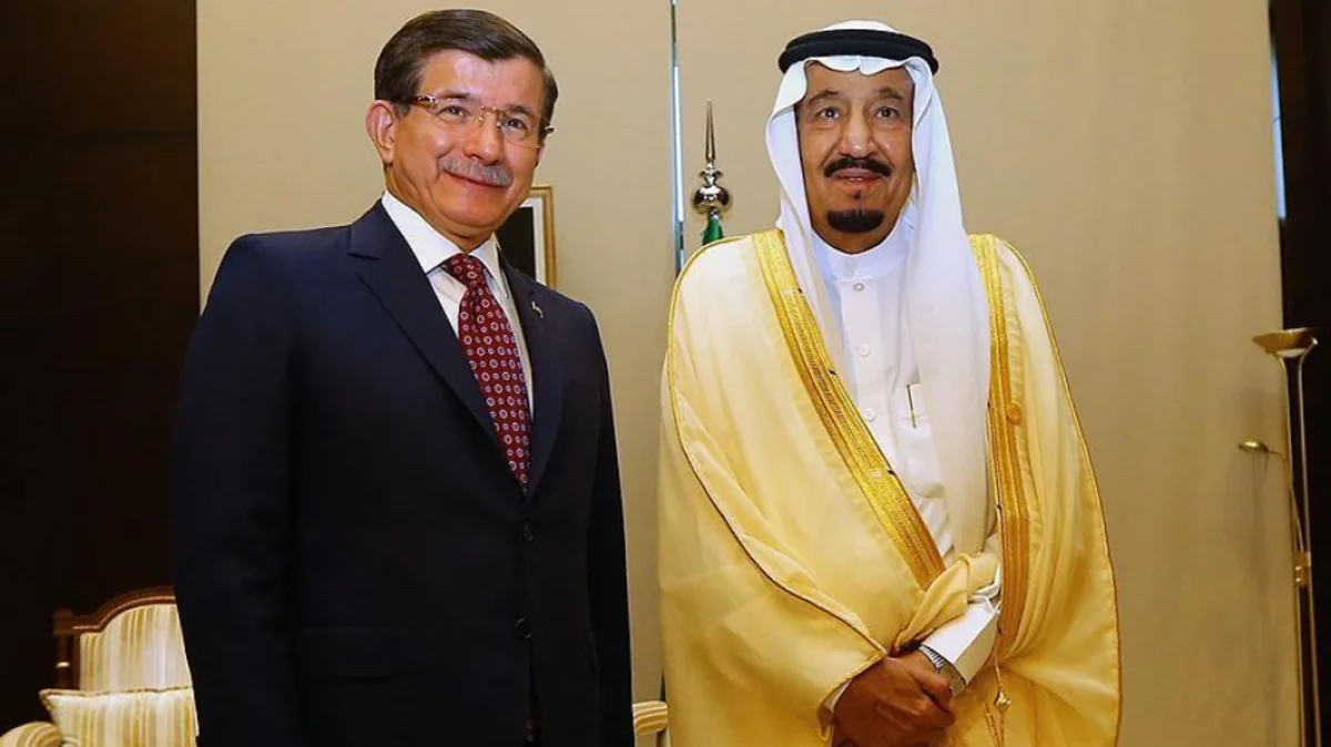 Səudiyyə Ərəbistanının Kralı ilə Türkiyənin Baş naziri arasında görüş keçirilib