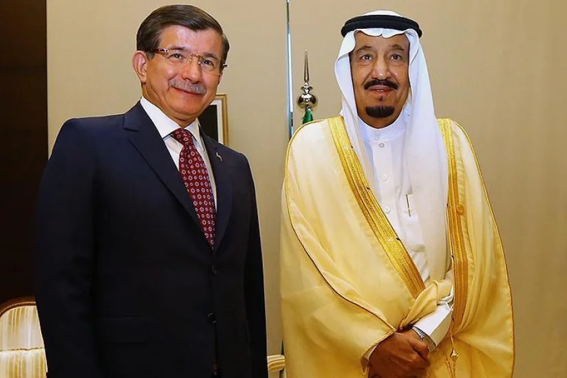 Səudiyyə Ərəbistanının Kralı ilə Türkiyənin Baş naziri arasında görüş keçirilib
