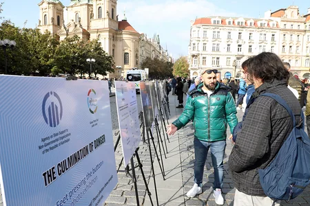 Snapshots of Sorrow: Azerbaijan's mine victims remembered in Prague