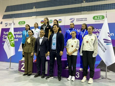 Türkdilli Dövlətlərin beynəlxalq badminton turnirinin qalibləri müəyyənləşib
