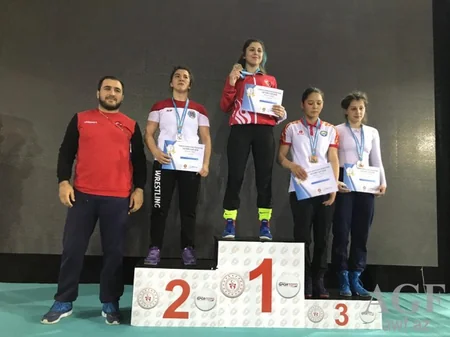 Young Azerbaijani wrestlers claim 11 medals in Turkey
