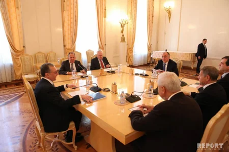 Foreign Ministers of Russia, Azerbaijan and Armenia meet with OSCE Minsk GROUP co-chairs