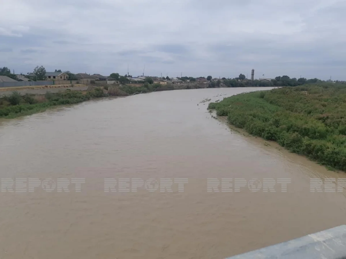 Kürdə suyun səviyyəsi sürətlə artır