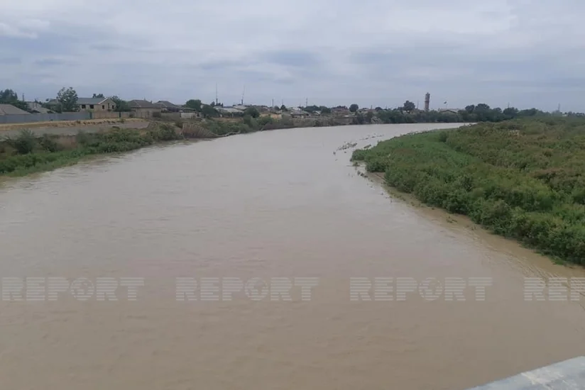 Kürdə suyun səviyyəsi sürətlə artır