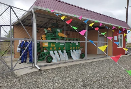 Ağcabədidə iki yem emalı müəssisəsi istifadəyə verilib