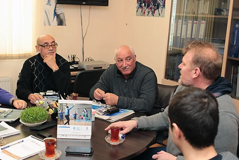 Robert Prosineçki AFFA Məşqçilər Komitəsinin üzvləri ilə görüşüb
