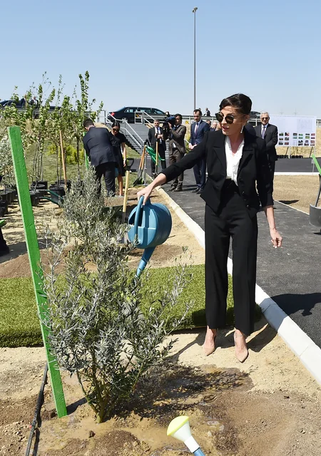 Prezident İlham Əliyev ulu öndər Heydər Əliyevin doğum gününə həsr olunan ağacəkmə aksiyasında iştirak edib - YENİLƏNİB