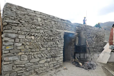 Xınalıqda 20 ev təmir-bərpa olunur