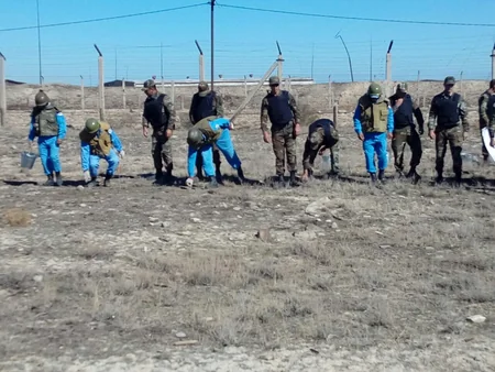 Xızıda 207 ədəd partlamamış hərbi sursat aşkar edilib