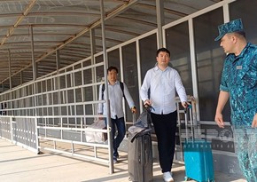 Six citizens of Kazakhstan evacuated from Iran through border with Azerbaijan