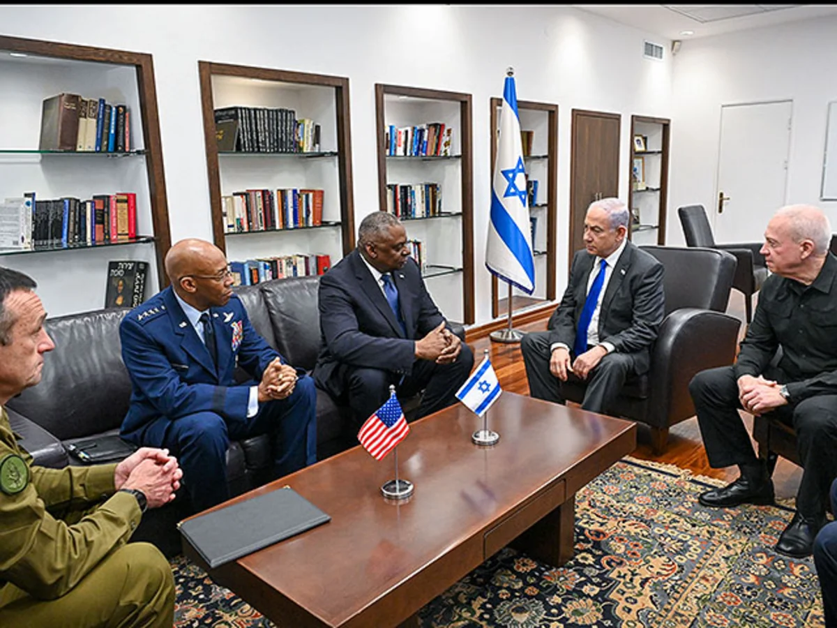 Israeli PM, Pentagon chief mull situation in Gaza