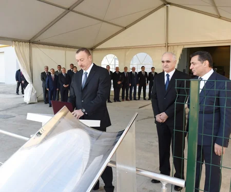 ​Bakıda Prezident İlham Əliyevin iştirakı ilə iri qabaritli transformatorlar zavodu açılıb, yeni müəssisənin təməli qoyulub