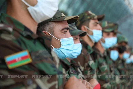 First group of Azerbaijani firefighters return home from Turkey