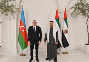 Azərbaycan lideri ilə BƏƏ Prezidenti arasında telefon danışığı olub