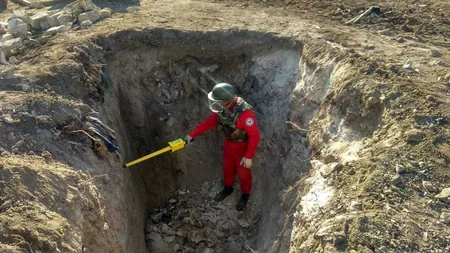 Tovuzda 11 ədəd top mərmisi tapılıb