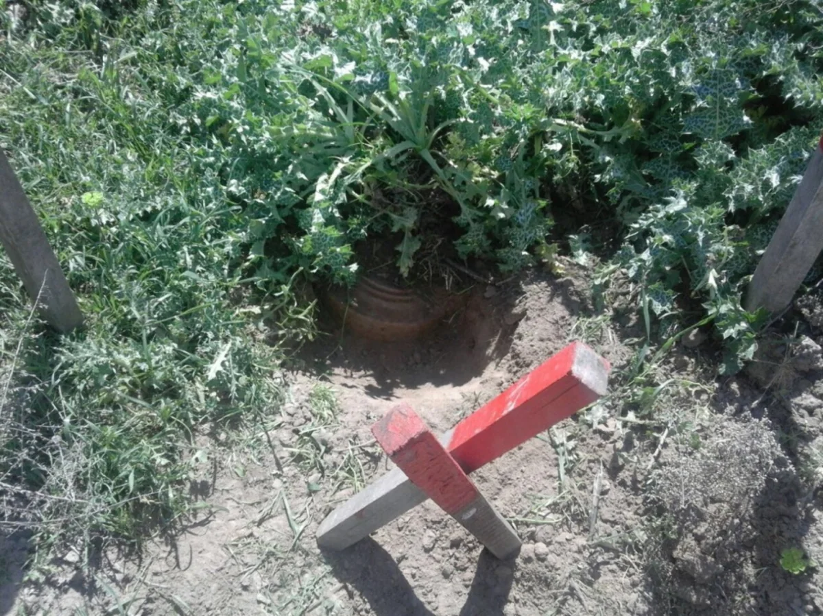 Cocuq Mərcanlıda tank əleyhinə mina aşkarlanıb