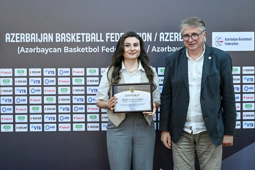 Azərbaycanın basketbol məşqçilərinə sertifikatlar təqdim olunub