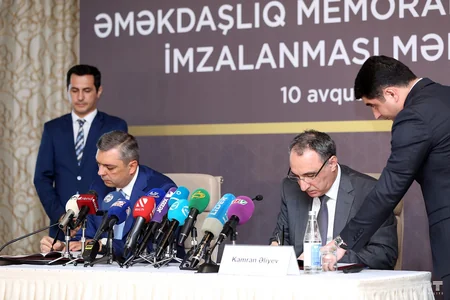 Dövlət Şəhərsalma və Arxitektura Komitəsi ilə Korrupsiyaya qarşı Mübarizə Baş İdarəsi arasında memorandum imzalanıb