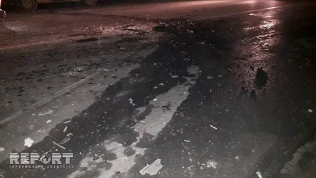Bərdədə mikroavtobusla minik avtomobili toqquşub, yaralılar var - FOTO