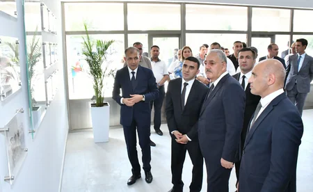 Ağdamda Baharlı 1 qəsəbə məktəbinin açılışı olub