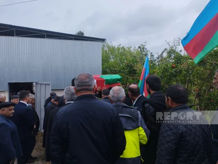 Sabirabadda Birinci Qarabağ müharibəsinin şəhidi dəfn edilib - YENİLƏNİB