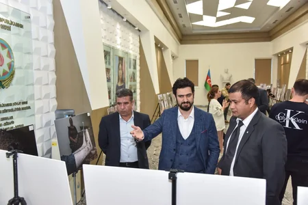 Photo exhibition dedicated to mine victims held in Baku