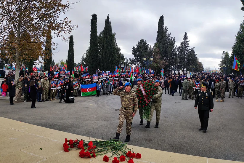По случаю Дня Победы в Азербайджанской Армии состоялся ряд мероприятий