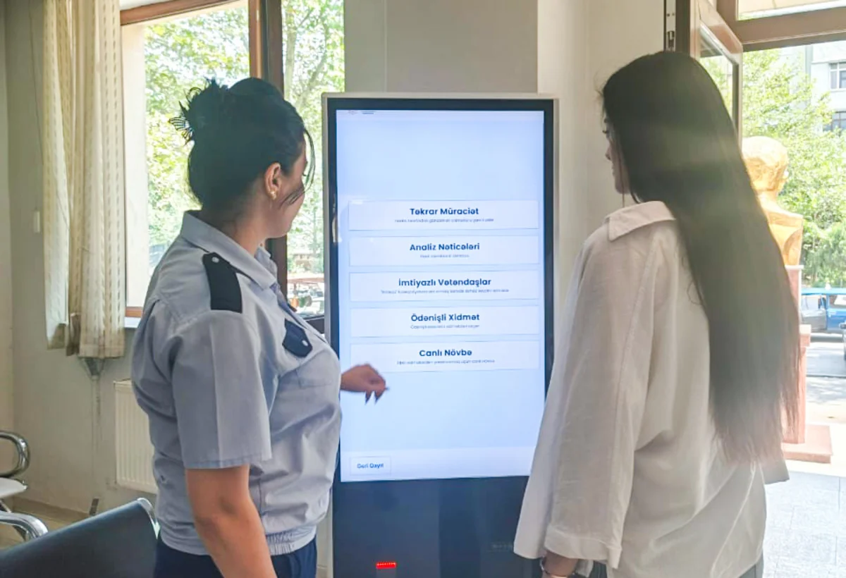 Daha üç tibb müəssisəsində elektron növbə sistemi qurulub