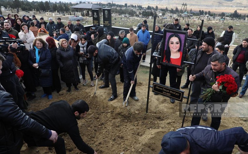 Əməkdar artist Tünzalə Əliyeva torpağa tapşırılıb - YENİLƏNİB-2