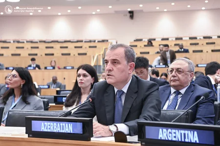 Azərbaycanın xarici işlər naziri G-77 ölkələri və Çin nazirlərinin görüşündə çıxış edib