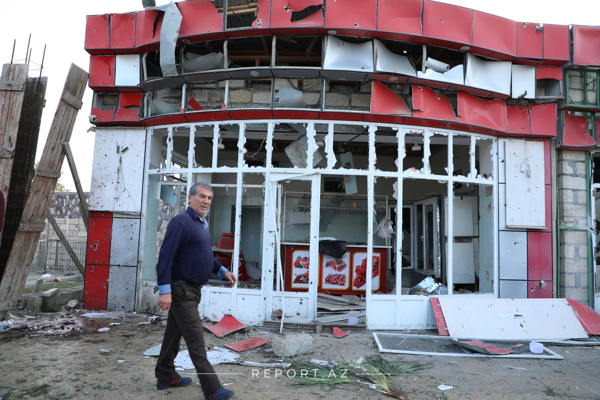 Ракетный обстрел Барды нанес серьезный ущерб предпринимателям