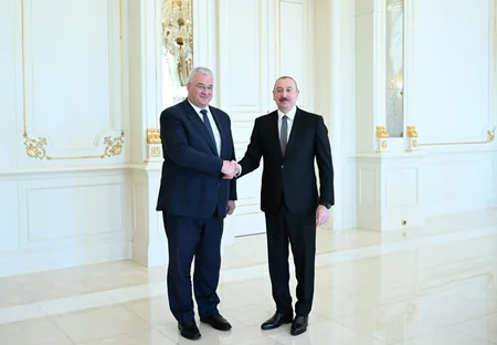 Prezident İlham Əliyev Ukraynanın xarici işlər nazirini qəbul edib - YENİLƏNİB