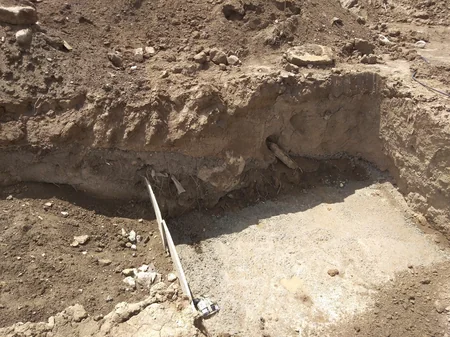 Qobustanda Qafqaz Albaniyasına aid abidə dağılıb